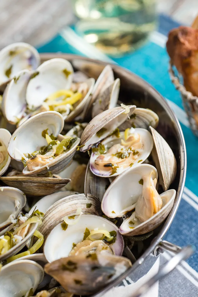 Grilled Clams In Foil