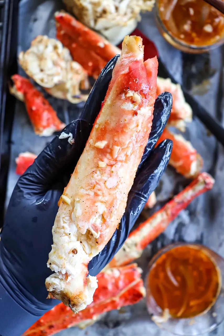 Grilled Crab Legs