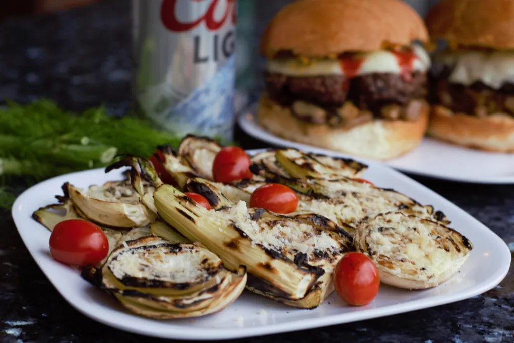 Grilled Fennel With Parmesan And Lemon