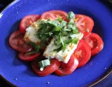 Grilled Feta With Fresh Tomatoes