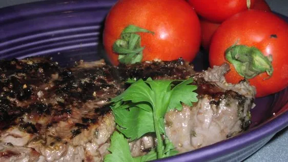 Grilled Fillet Steak With Herbs