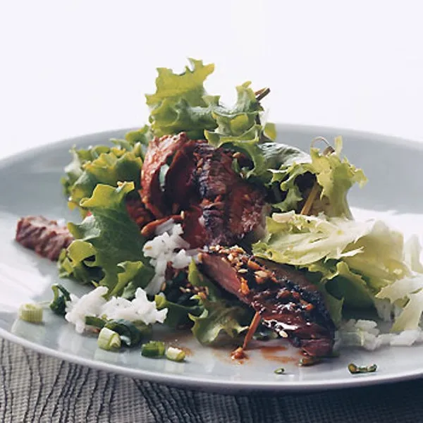 Grilled Flank Steak, Mandarin Style