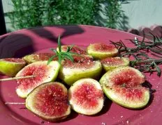 Grilled Fresh Figs On Rosemary Skewers