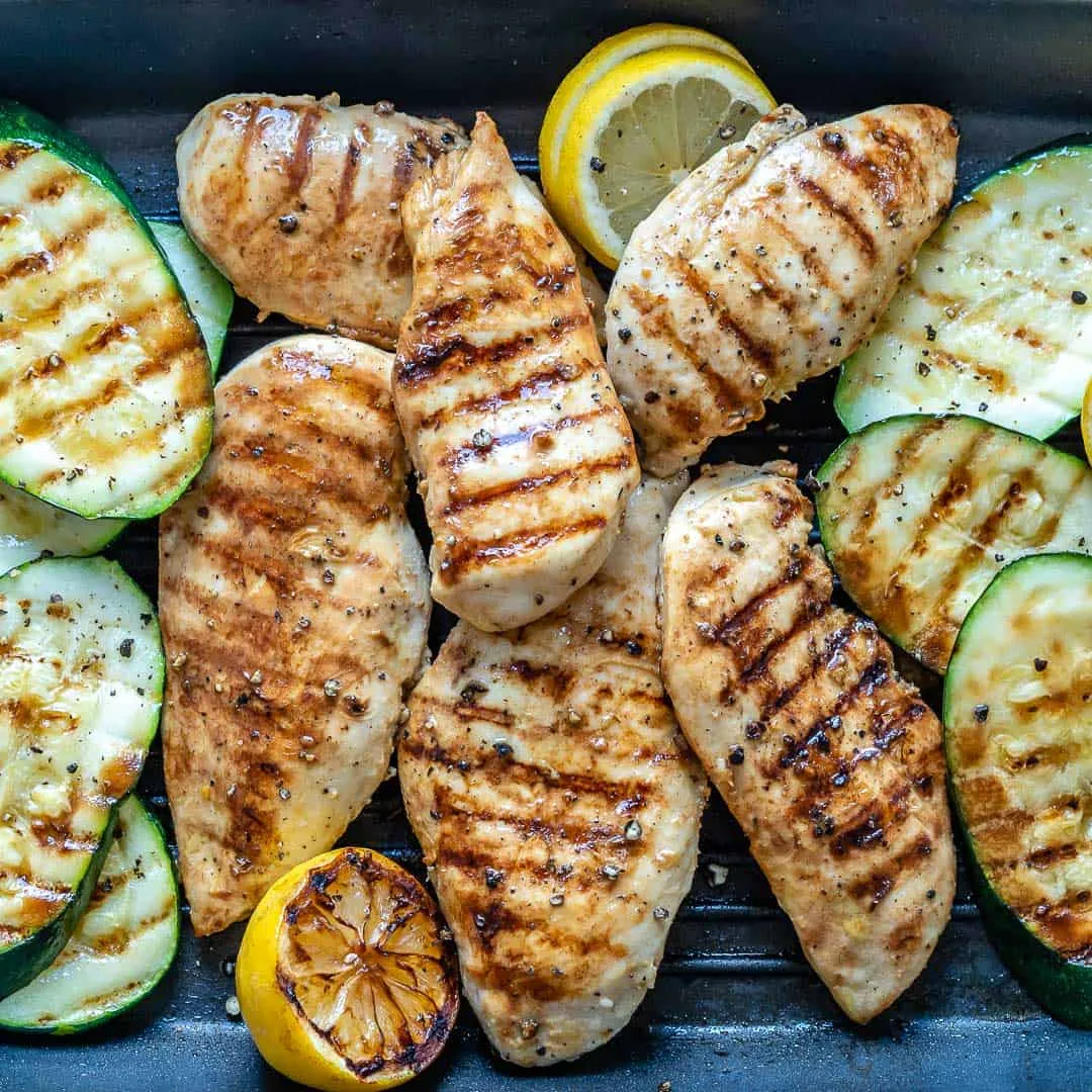 Grilled Garlic Lemon Chicken