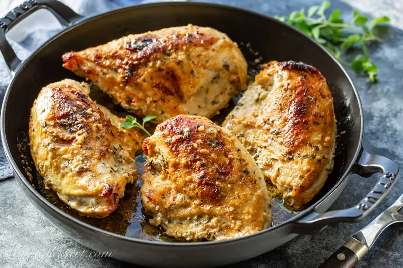 Grilled Greek Chicken Breasts