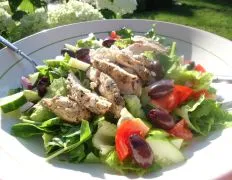 Grilled Greek Chicken Salad