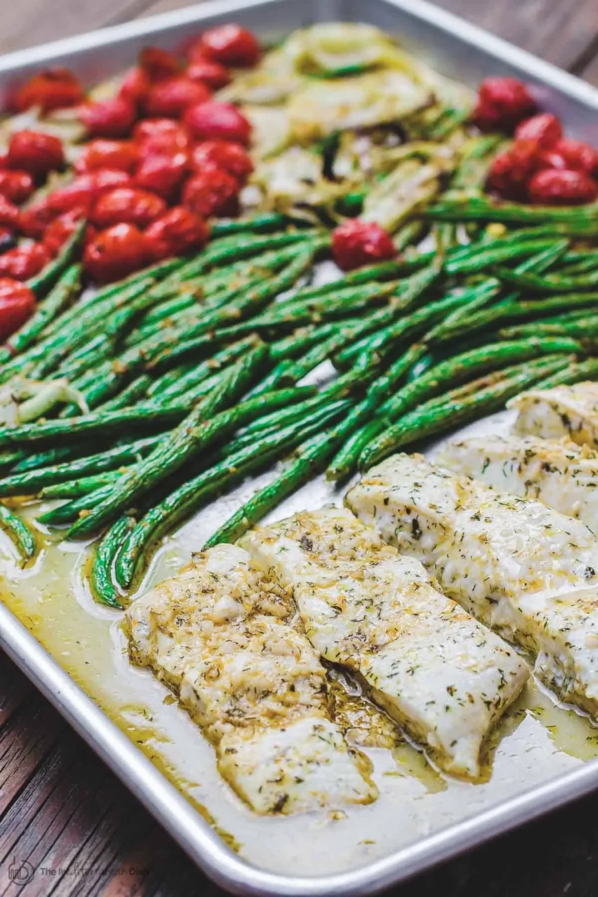 Grilled Halibut Fillets With Tomato And Dill