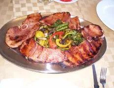 Grilled Ham With Glaze