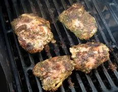 Grilled Herbed Chicken Thighs