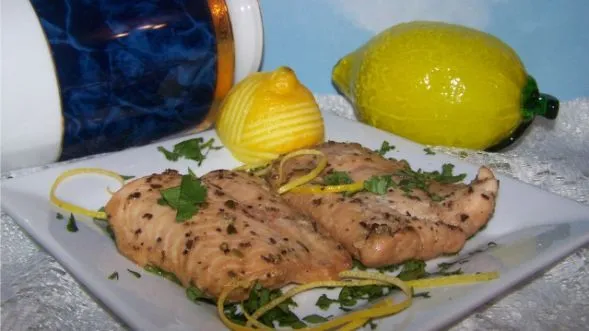 Grilled Herbed Salmon