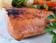 Grilled Honey- Balsamic Salmon