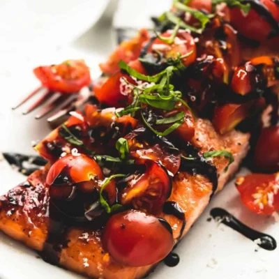 Grilled Honey Balsamic Salmon