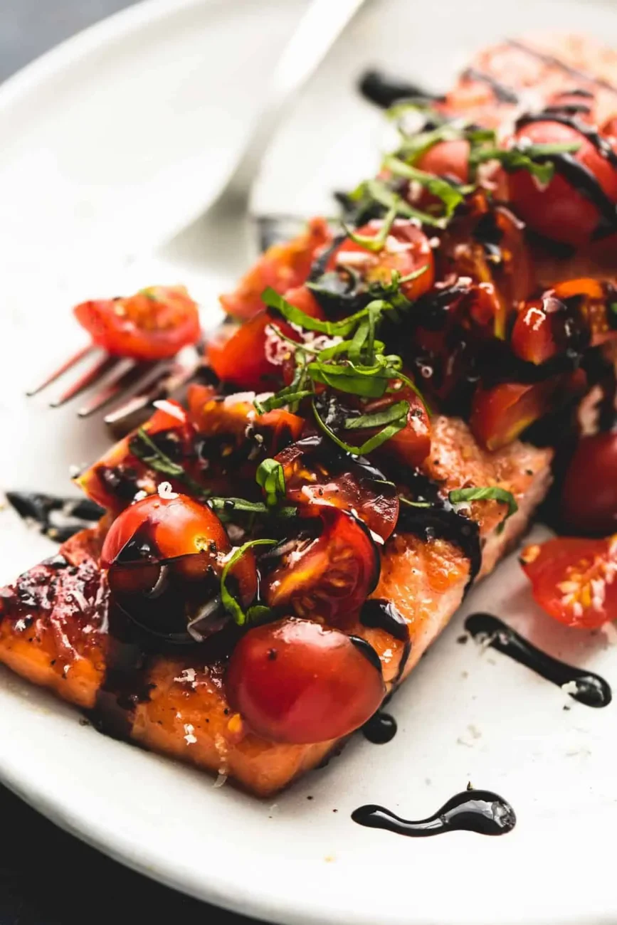 Grilled Honey Balsamic Salmon