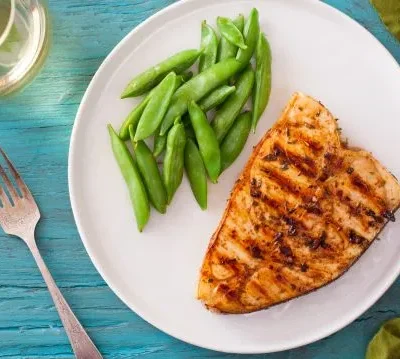 Grilled Italian Marinated Swordfish