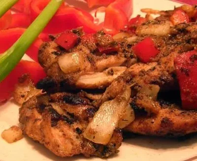 Grilled Jamaican Jerk Chicken