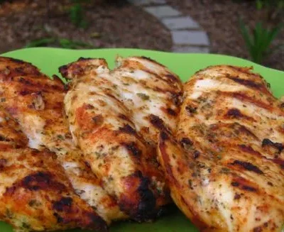 Grilled Lemon Dijon Chicken