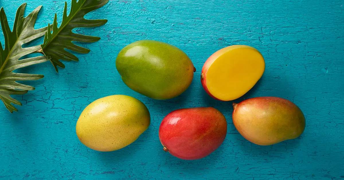 Grilled Mangoes With Herbs