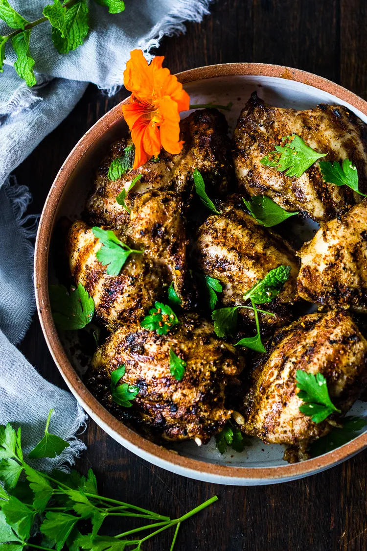 Grilled Moroccan Chicken