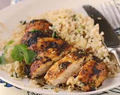 Grilled Moroccan Chicken