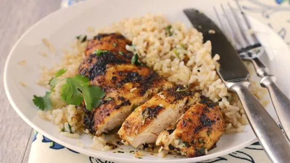 Grilled Moroccan Chicken