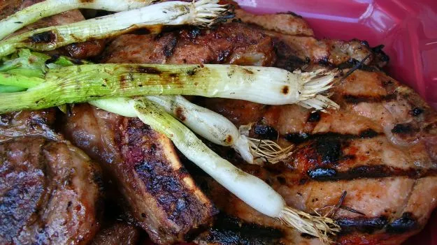 Grilled Oriental Pork Chops