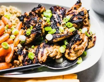 Grilled Peanut Butter Chicken