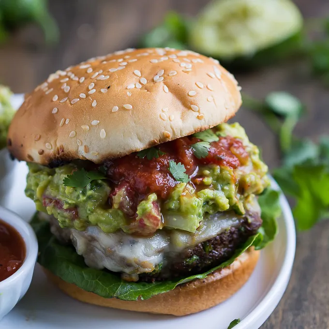 Grilled Pepper Jack Jalapeno Burgers