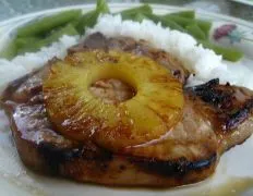 Grilled Pineapple Pork Chops