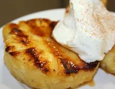 Grilled Pineapple With A Delicious Sticky Glaze