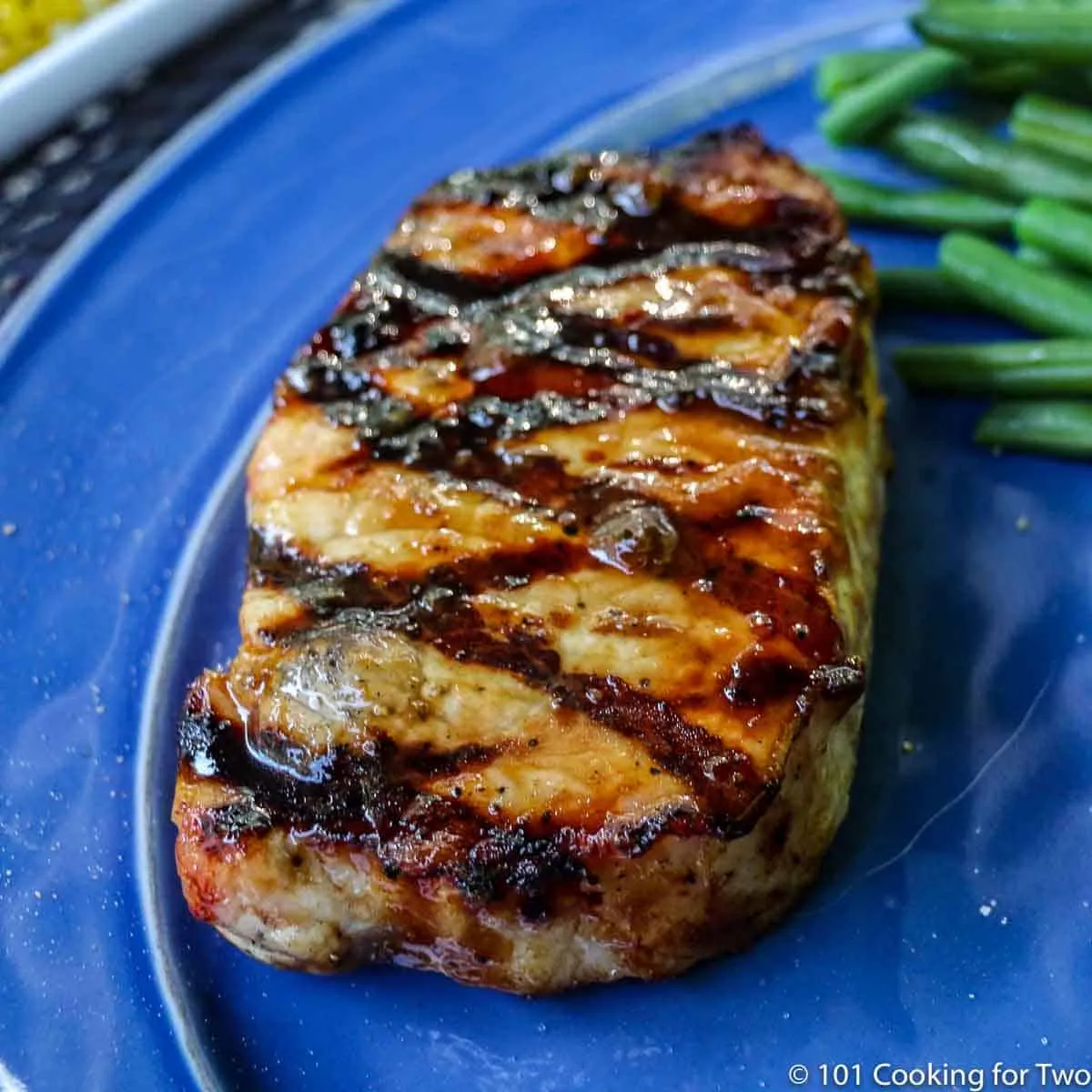 Grilled Pork Chops With Apricot