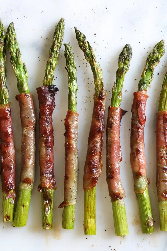 Grilled Prosciutto Wrapped Asparagus