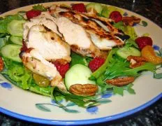 Grilled Raspberry Chicken Salad