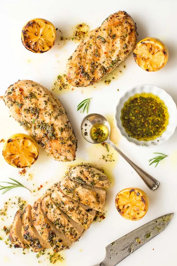 Grilled Rosemary And Lemon Chicken