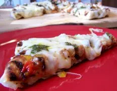 Grilled Sausage And Peppers Pizza