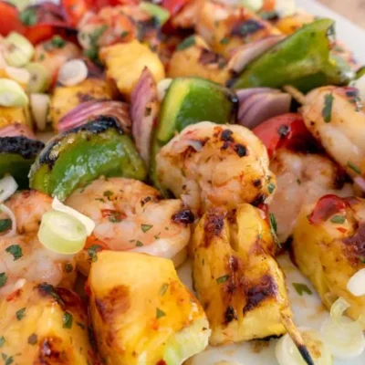 Grilled Shrimp &Amp; Pineapple