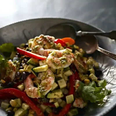 Grilled Shrimp Salad With Orange