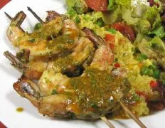 Grilled Shrimp With Charmoula