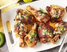 Grilled Southwestern Chicken Topped With Zesty Lime Butter