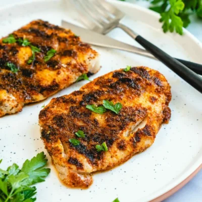 Grilled Spiced Cod Fillet: A Flavorful Seafood Delight