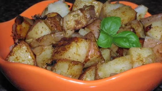 Grilled Spicy New Potatoes