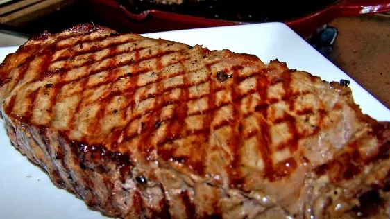 Grilled Steaks Indoors