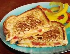 Grilled Tomato And Cheese Sandwiches