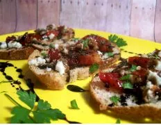 Grilled Tomato Crustini