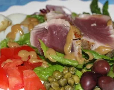 Grilled Tuna Salad Nicoise