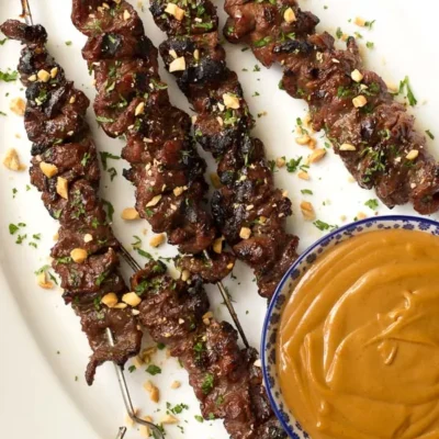 Grilled Vietnamese Beef Skewers