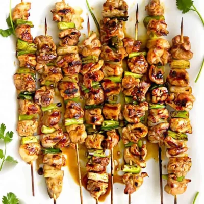 Grilled Yakitori Chicken Skewers - Easy Japanese-Inspired Recipe