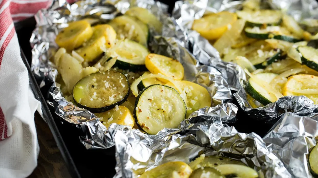 Grilled Zucchini Foil Packets – Easy & Healthy Side Dish