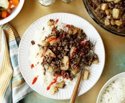 Ground Beef And Potatoes Oh So Simple!