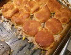 Ground Beef Casserole With Biscuits