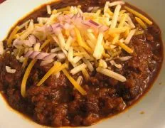 Ground Beef Chili